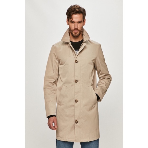New GUESS RAINCOAT PASADENA STONE SZ XL - Picture 1 of 12
